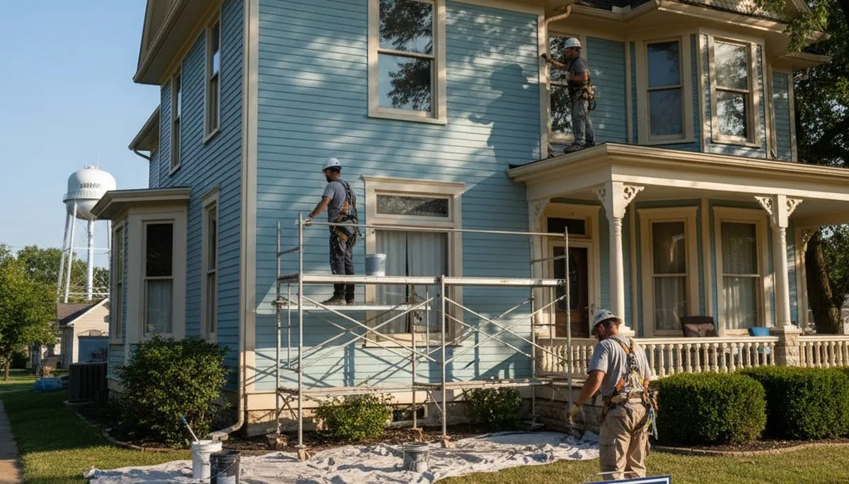 Kansas City, KS painting contractors providing professional interior and exterior painting services