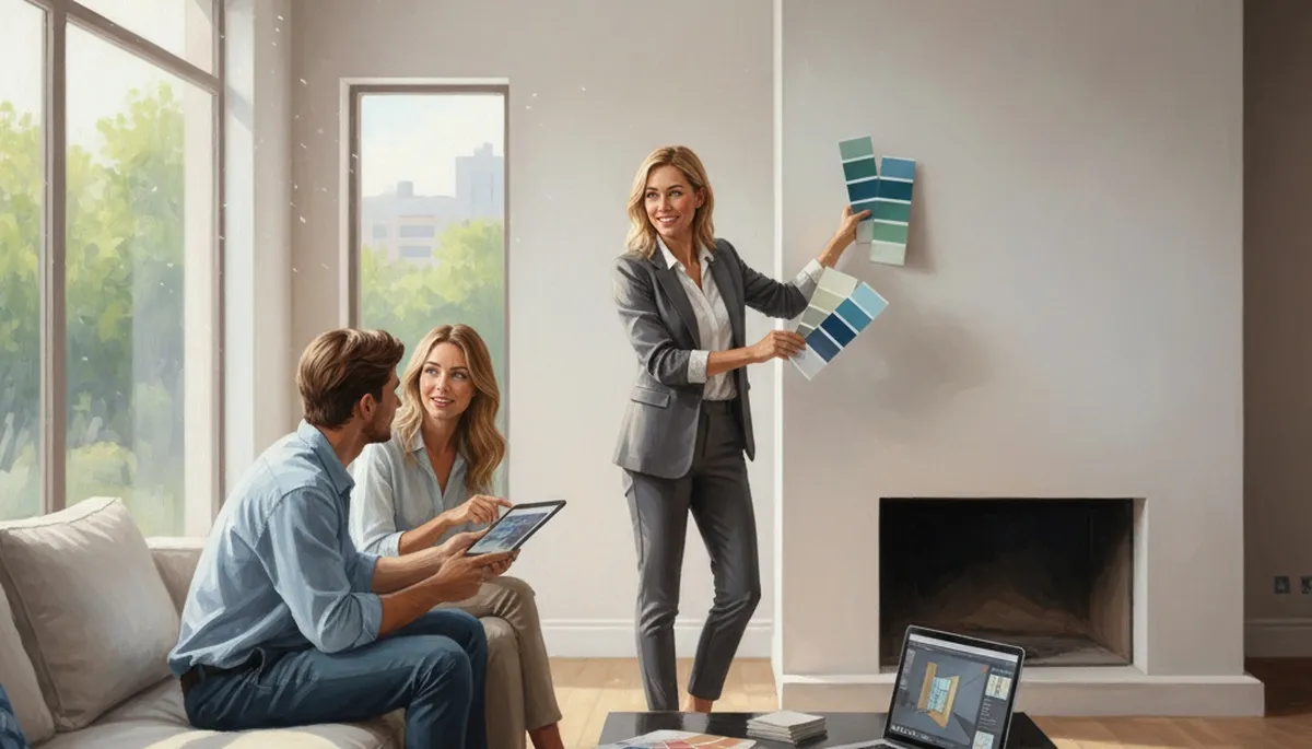 Kansas City, KS color consultation for home painting with expert paint swatches and design guidance