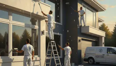 House painting team serving Kansas City, KS with durable exterior paint for local weather protection