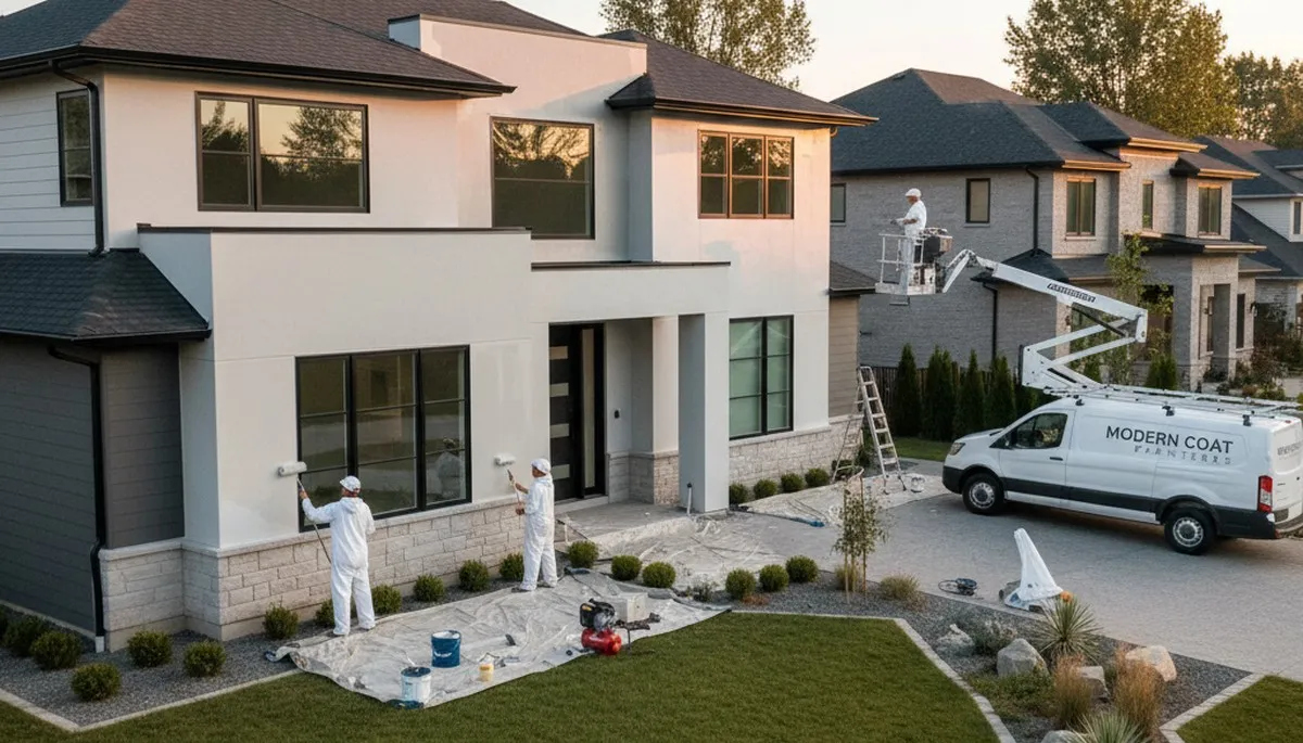 Kansas City, KS house painting service with durable exterior paint and professional prep work