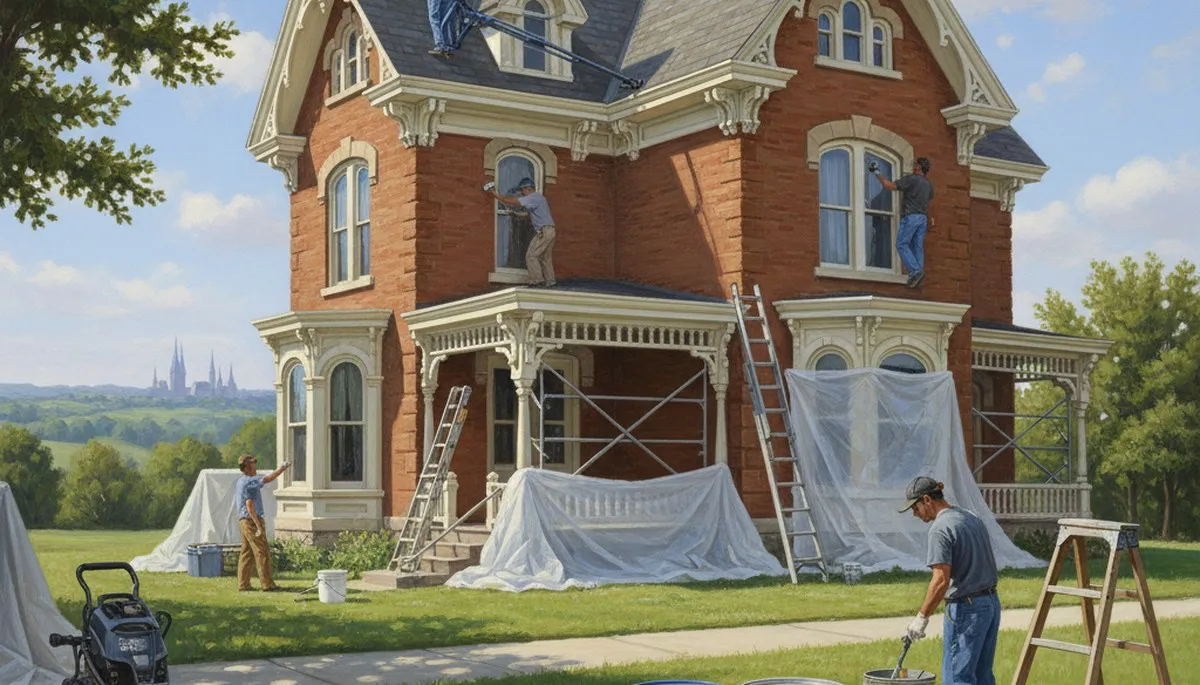 Kansas City, KS painting contractor serving homes and businesses with professional interior and exterior painting