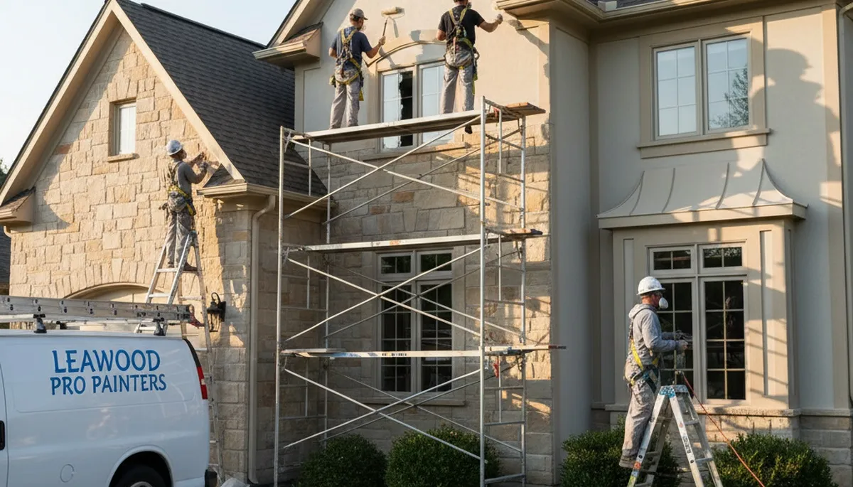 Kansas City, KS painting contractor serving homes and businesses with professional interior and exterior painting